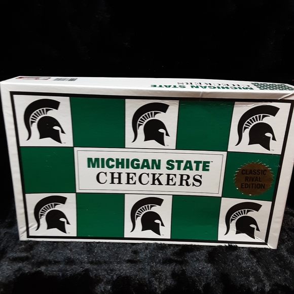 Michigan State Checkers Classic Rival Edition - Green and White - Picture 1 of 10